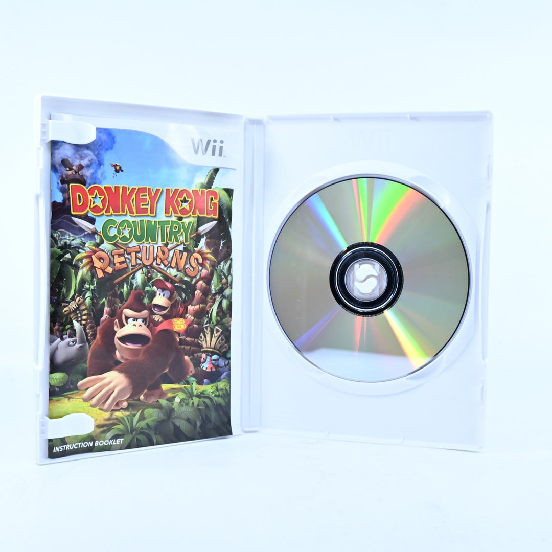 Donkey Kong Country Returns - Nintendo Wii Game + Manual - PAL - MINT DISC!