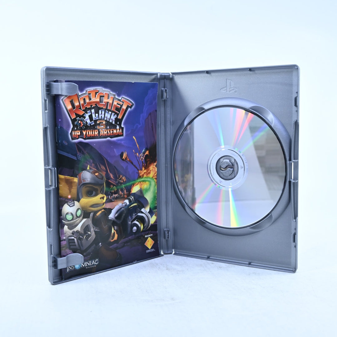 Ratchet & Clank 3: Up Your Arsenal - Sony Playstation 2 / PS2 Game + Manual