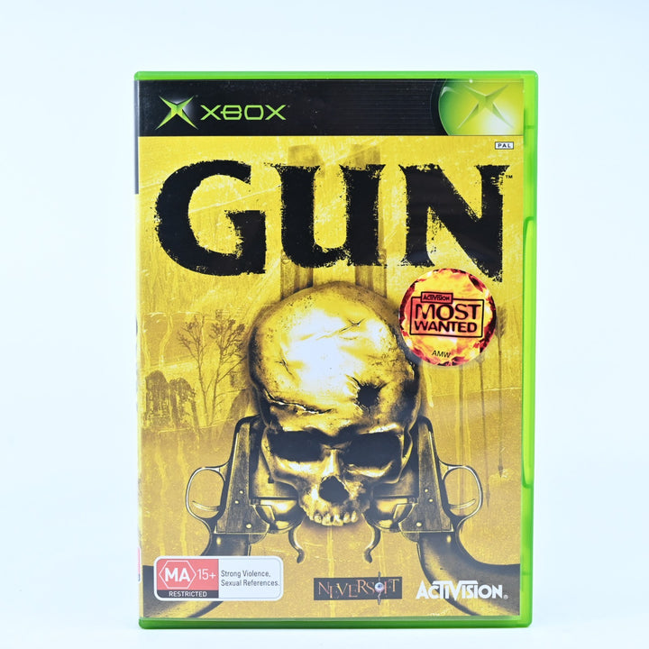 Gun - Original Xbox Game + Manual - PAL - MINT DISC!