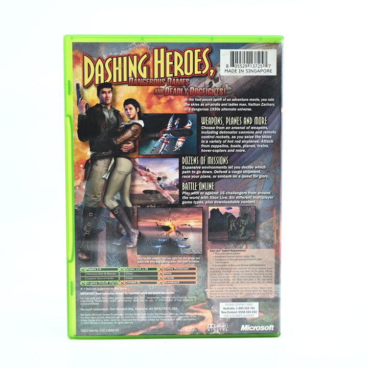 Crimson Skies: High Road to Revenge - Original Xbox Game - NEAR MINT DISC!