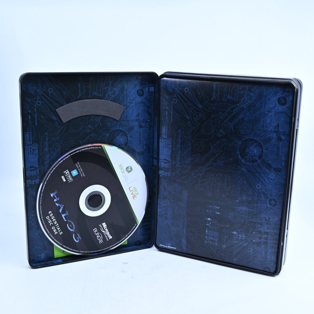 Halo 3 Limited Edition Steelbook - Xbox 360 Game + Manual - PAL - MINT DISC!