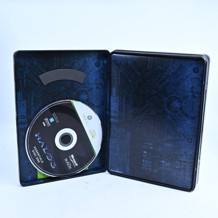 Halo 3 Limited Edition Steelbook - Xbox 360 Game + Manual - PAL - MINT DISC!