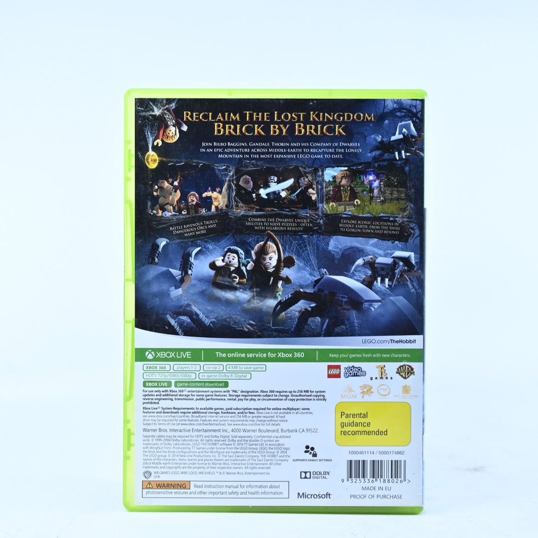 LEGO The Hobbit - Xbox 360 Game + Manual - PAL - MINT DISC!