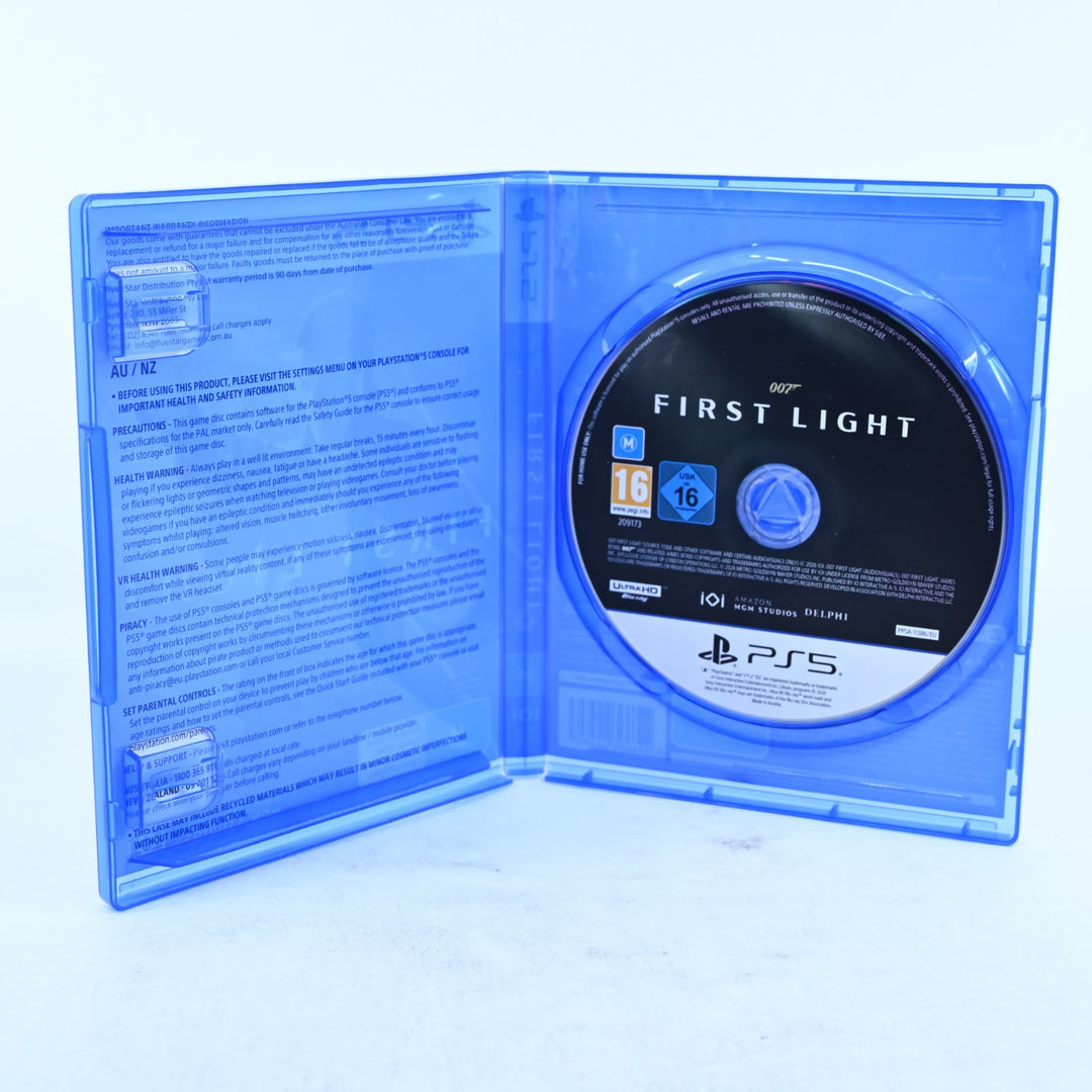 007 First Light - Sony Playstation 5 / PS5 Game - MINT DISC!