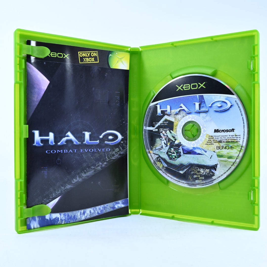 Halo: Combat Evolved - Original Xbox Game + Manual - PAL - MINT DISC!