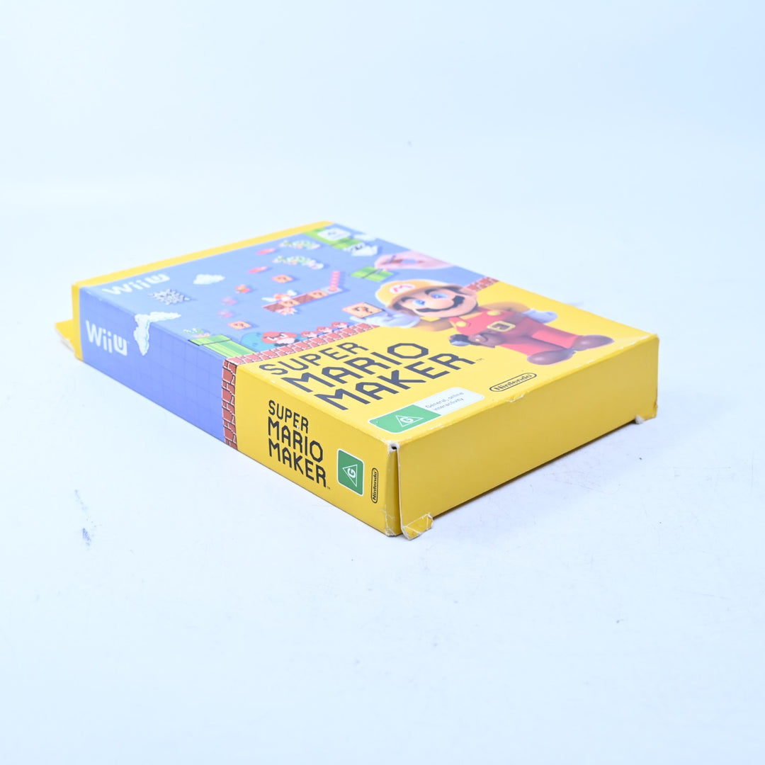 Super Mario Maker - Nintendo Wii U Game - PAL - FREE POST!
