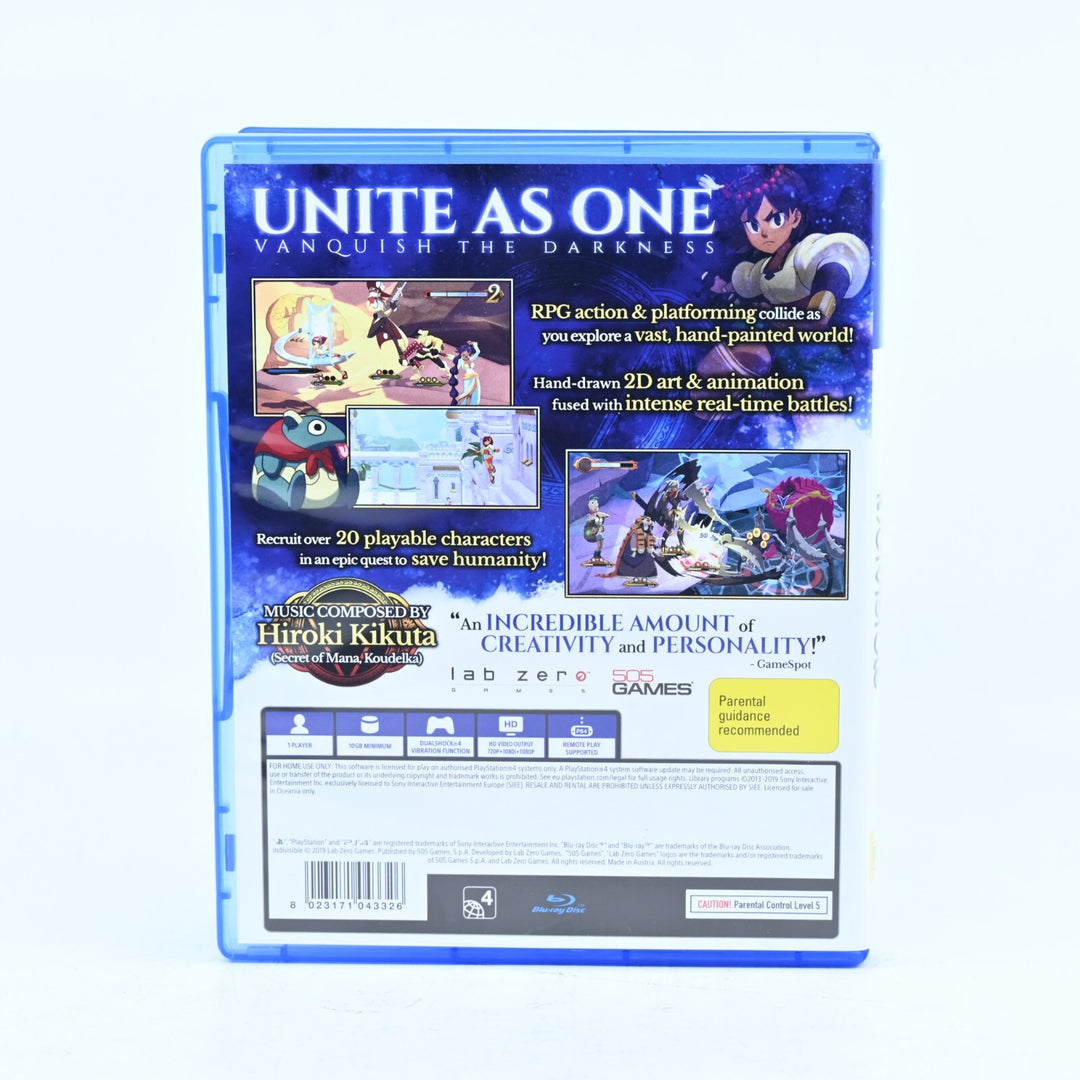 Indivisible - Sony Playstation 4 / PS4 Game - FREE POST!