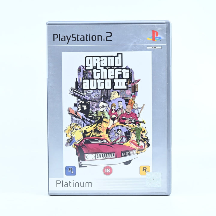 Grand Theft Auto III 3 - Sony Playstation 2 / PS2 Game - No Manual - PAL