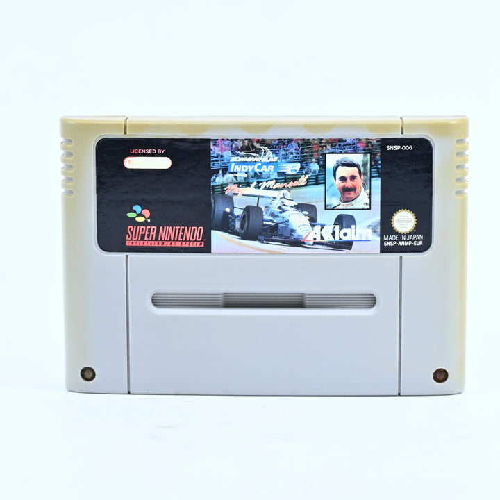 Newman Haas IndyCar - Super Nintendo / SNES Game - PAL - FREE POST! Indy Car