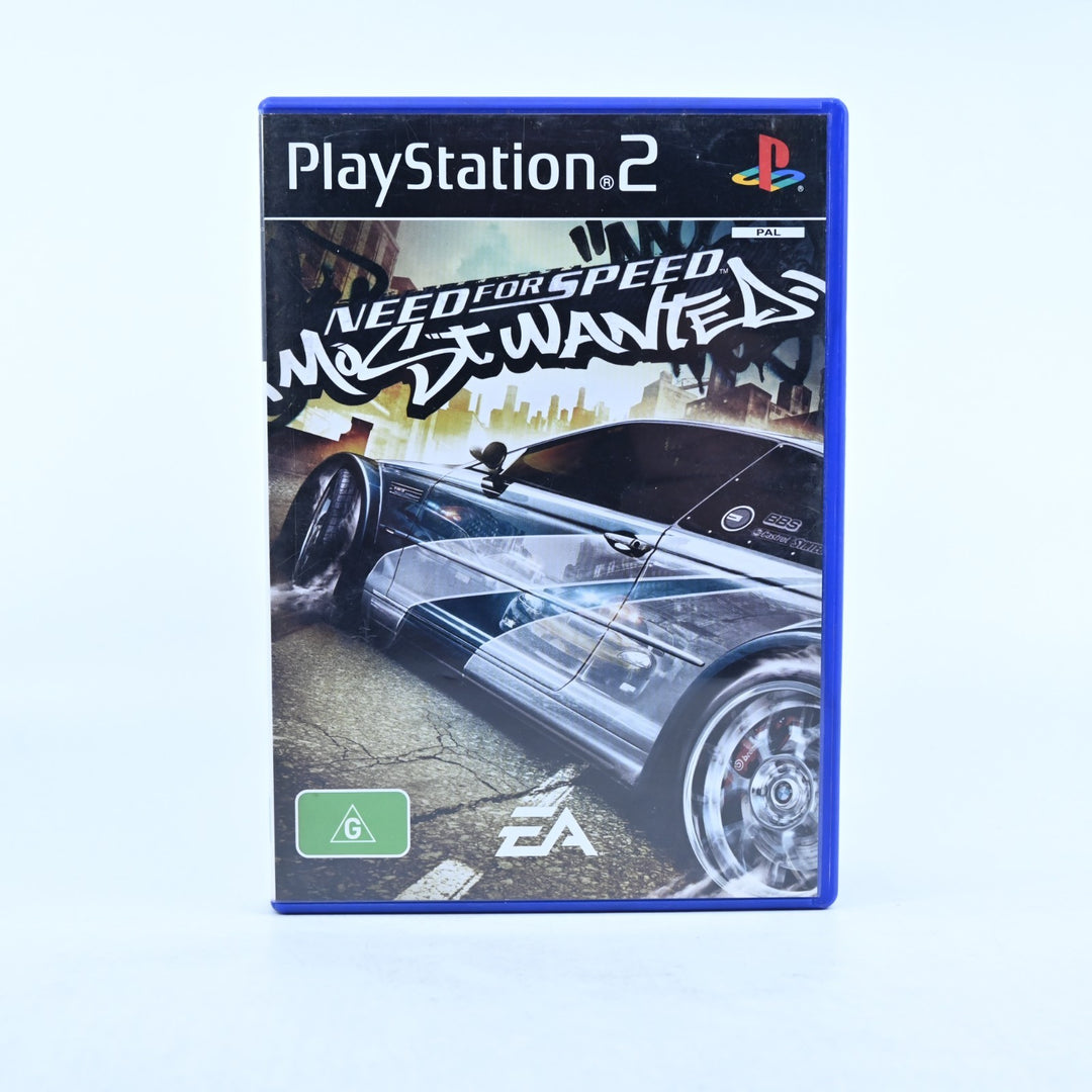 Need for Speed: Most Wanted - Sony Playstation 2 / PS2 Game + Manual - PAL