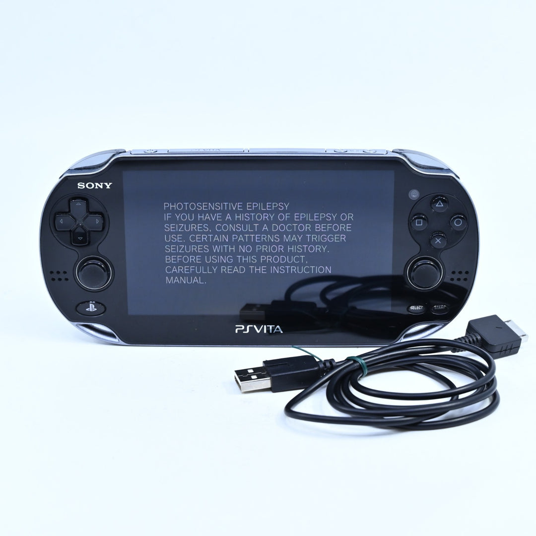 Black OLED Sony PS Vita Console - PCH-1002 - FREE POST!