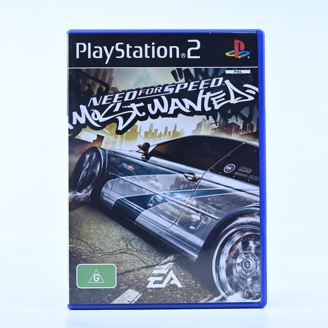 Need for Speed: Most Wanted - Sony Playstation 2 / PS2 Game + Manual - PAL