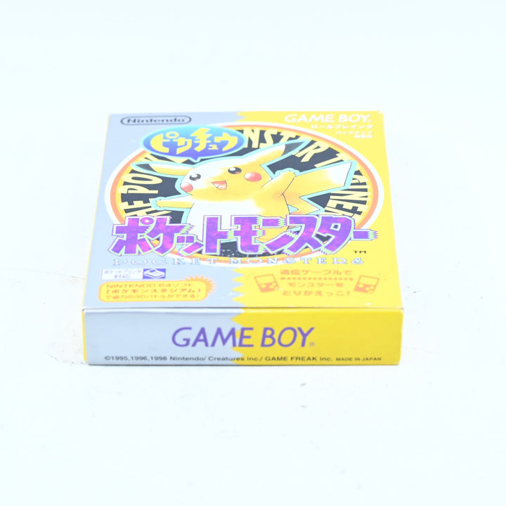 Pokemon Yellow Version - Nintendo Gameboy Boxed Game - NTSC-J - FREE POST!