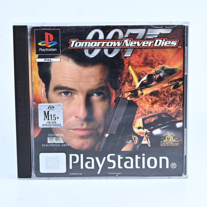 007: Tomorrow Never Dies - Sony Playstation 1 / PS1 Game + Manual - PAL