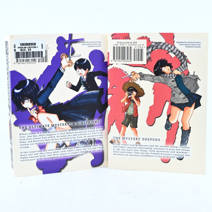 Mysterious Girlfriend X Volume 1 & 2 - Manga Graphic Novel - FREE POST!