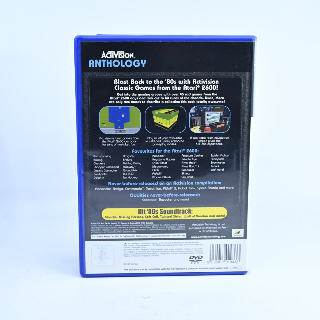 Activision Anthology - Sony Playstation 2 / PS2 Game + Manual - PAL - MINT DISC!