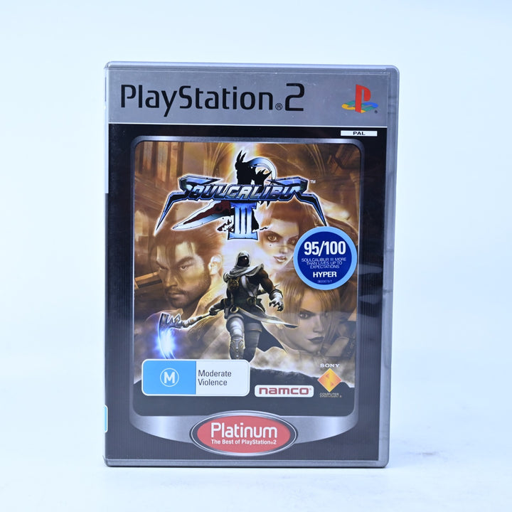 SoulCalibur III - Sony Playstation 2 / PS2 Game + Manual - PAL - Soul Calibur