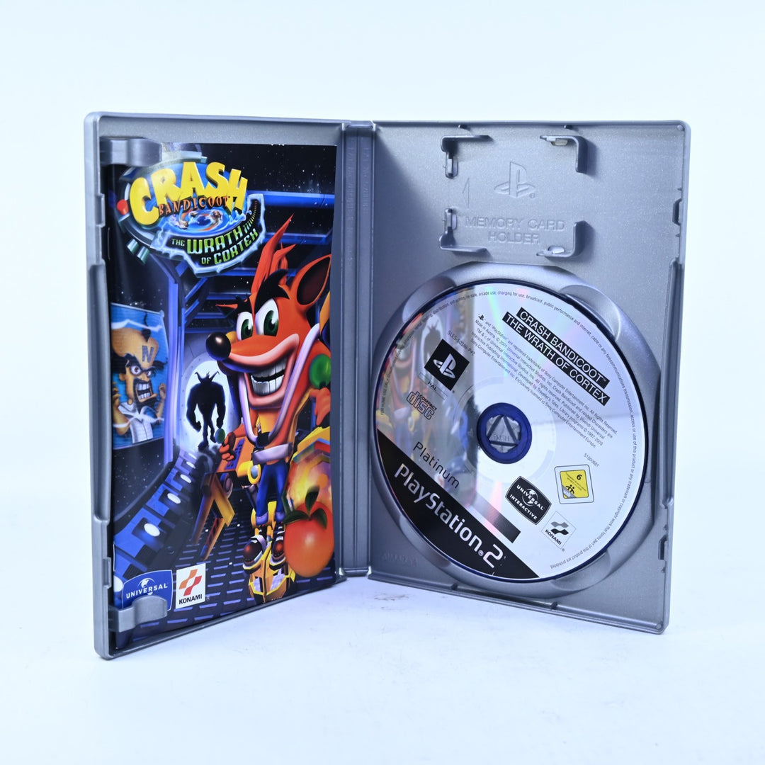 Crash Bandicoot: The Wrath of Cortex - PS2 Game + Manual - PAL