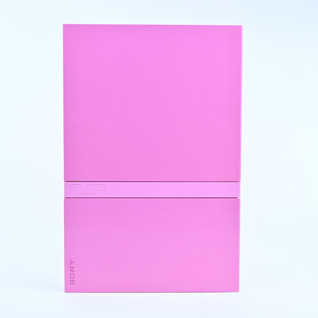 Pink Sony Playstation 2/ PS2 Slim Console - AUS PAL + HDMI + CONVERTER FREE POST