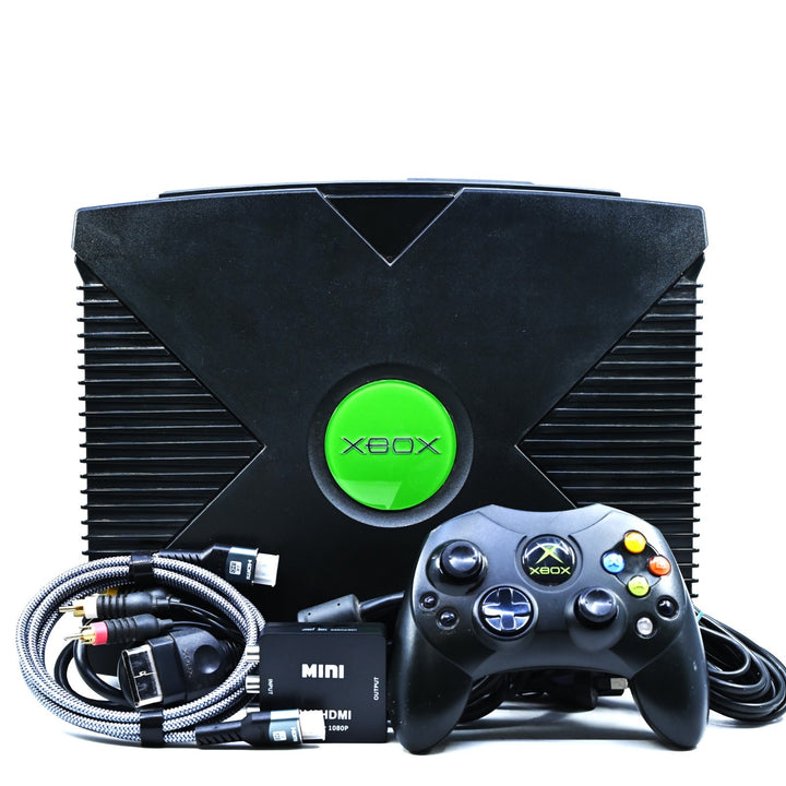 Original Xbox Console + CONTROLLER/S + HDMI - PAL - FREE POST!
