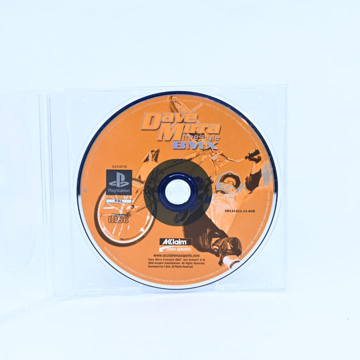 Dave Mirra Freestyle BMX- Sony Playstation 1 Game / PS1 Game - Disc Only