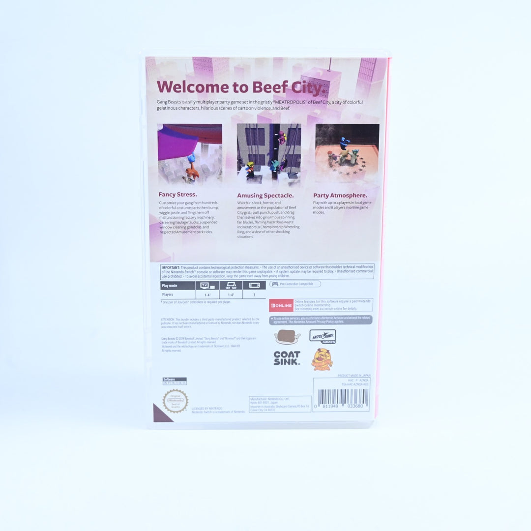 Gang Beasts - Nintendo Switch Game - FREE POST!