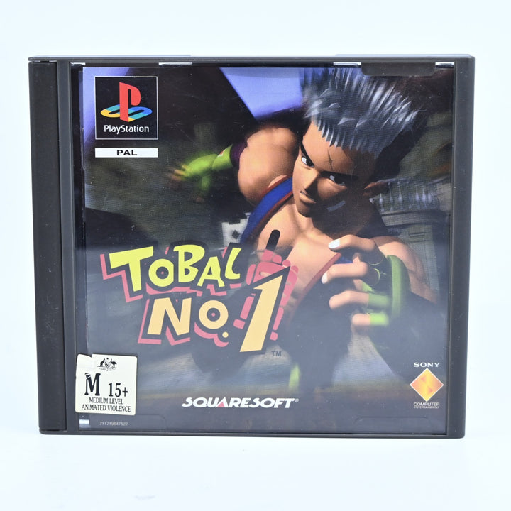 Tobal No.1 - Sony Playstation 1 / PS1 Game + Manual - PAL - MINT DISC! No 1