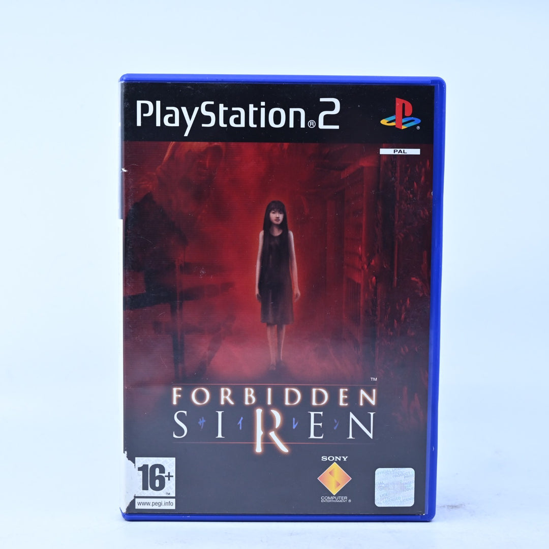 Forbidden Siren - Sony Playstation 2 / PS2 Game + Manual - PAL