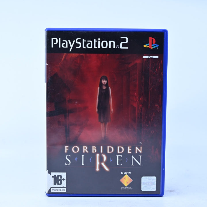 Forbidden Siren - Sony Playstation 2 / PS2 Game + Manual - PAL