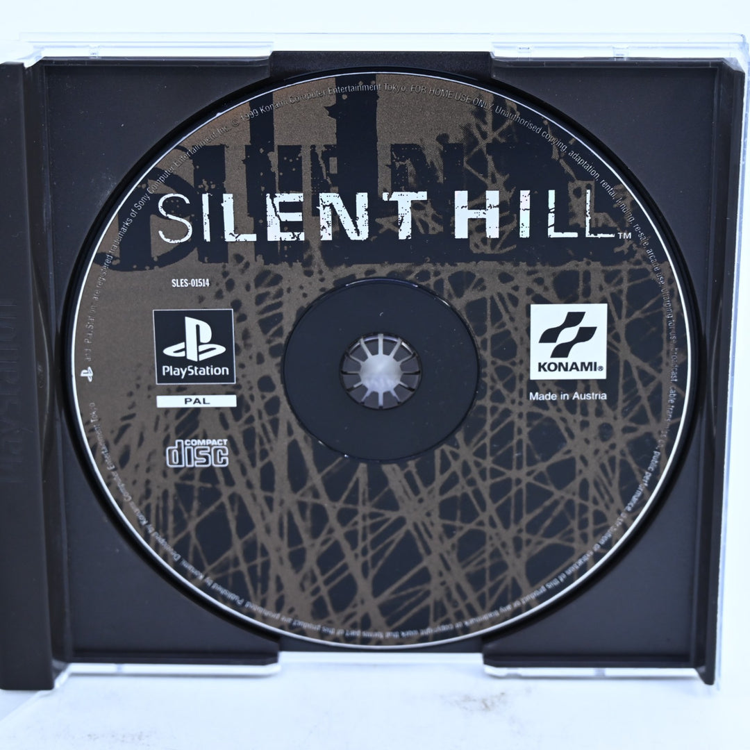 Silent Hill - Sony Playstation 1 / PS1 Game + Manual - PAL - MINT DISC!