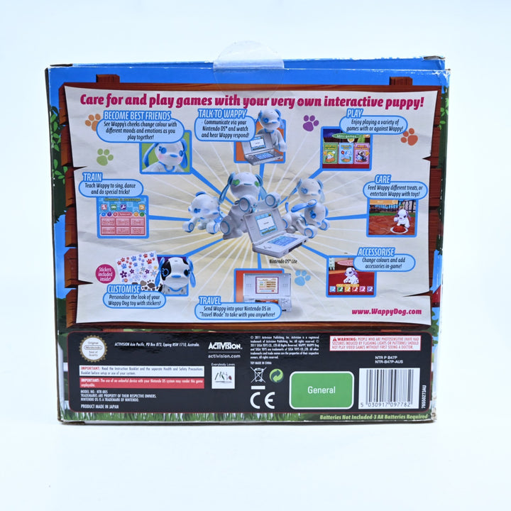 Wappy Dog - AS NEW! Robot Bundle - Nintendo DS Game - PAL + Manual