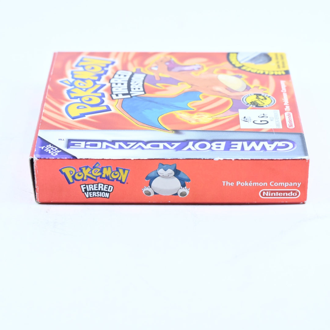 Pokemon FireRed Version - GBA Boxed Game + Original Insert - PAL - Fire Red