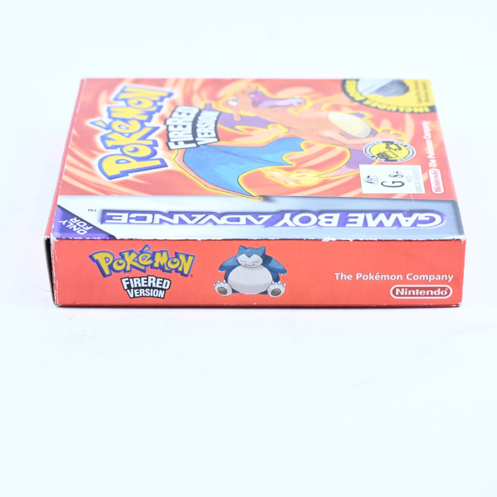 Pokemon FireRed Version - GBA Boxed Game + Original Insert - PAL - Fire Red