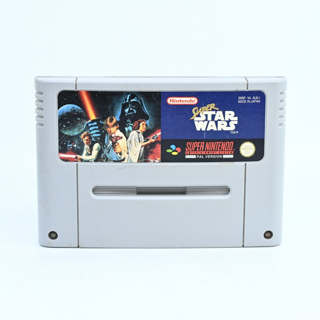 Super Star Wars - Super Nintendo / SNES Game - PAL - FREE POST!