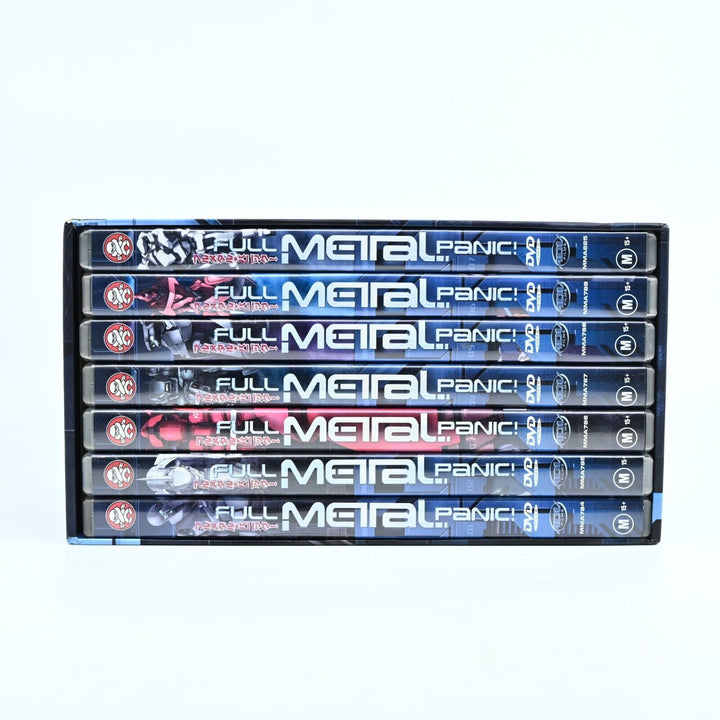 Full Metal Panic! 7 Disc Box Set - AUS PAL - Anime DVD - NEAR MINT DISCS!