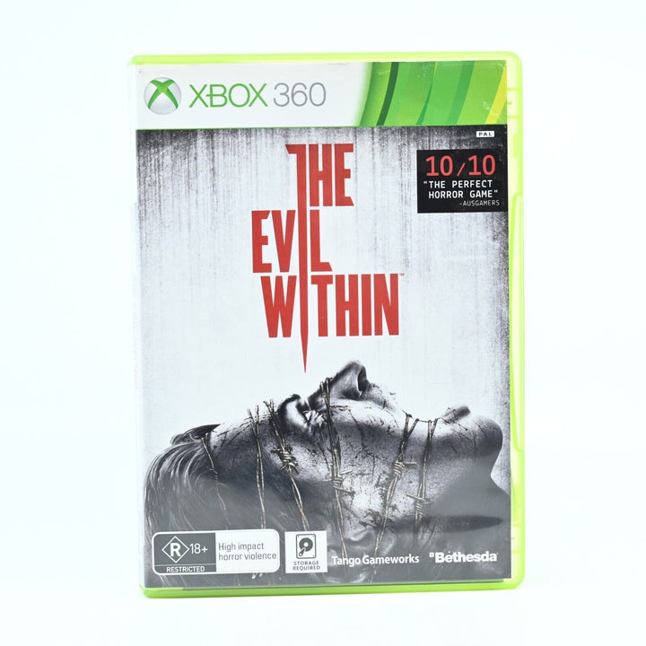 The Evil Within - Xbox 360 Game + Manual - PAL - FREE POST!