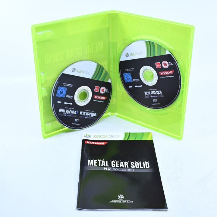 Metal Gear Solid HD Collection - Xbox 360 Game + Manual - PAL - MINT DISC!
