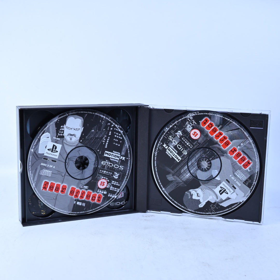 Fear Effect - Sony Playstation 1 / PS1 Game + Manual - PAL - MINT DISC!