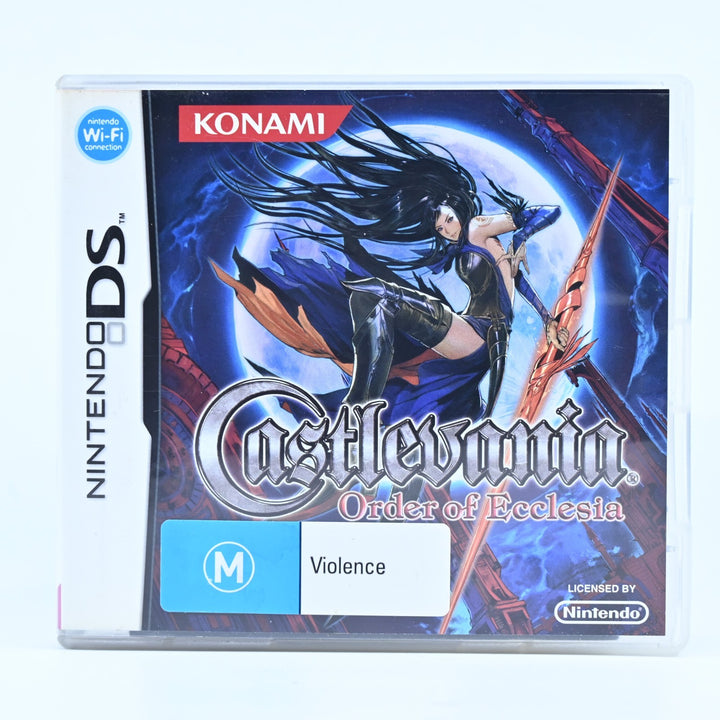 Castlevania: Order of Ecclesia - Nintendo DS Game - PAL + Manual - FREE POST!