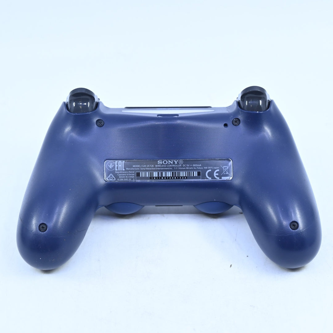Midnight Blue DualShock Controller - Sony Playstation 4 / PS4 Accessory