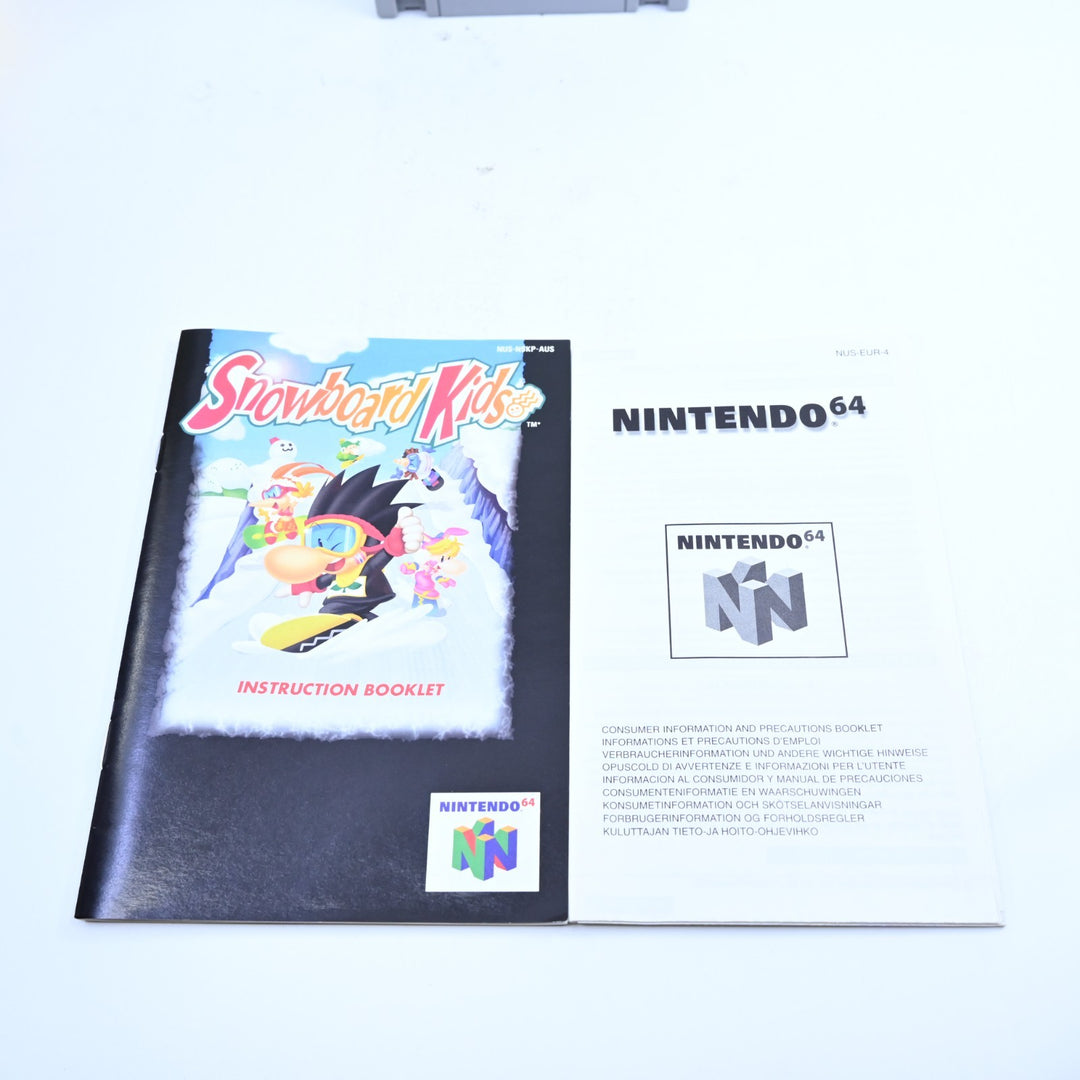 Snowboard Kids - N64 / Nintendo 64 Boxed Game - PAL - FREE POST!