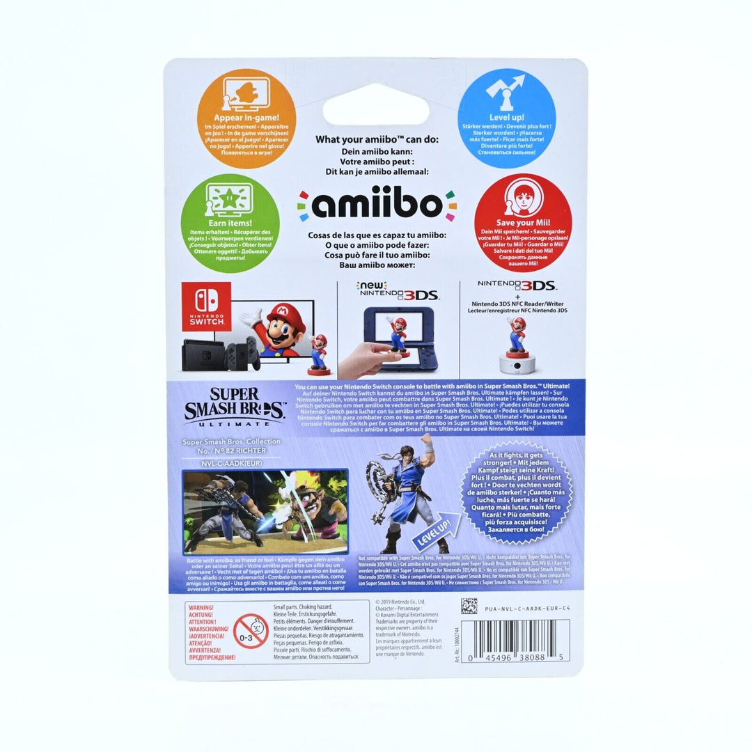 SEALED! Richter - Super Smash Bros. Amiibo Collection No. 82 - Toy