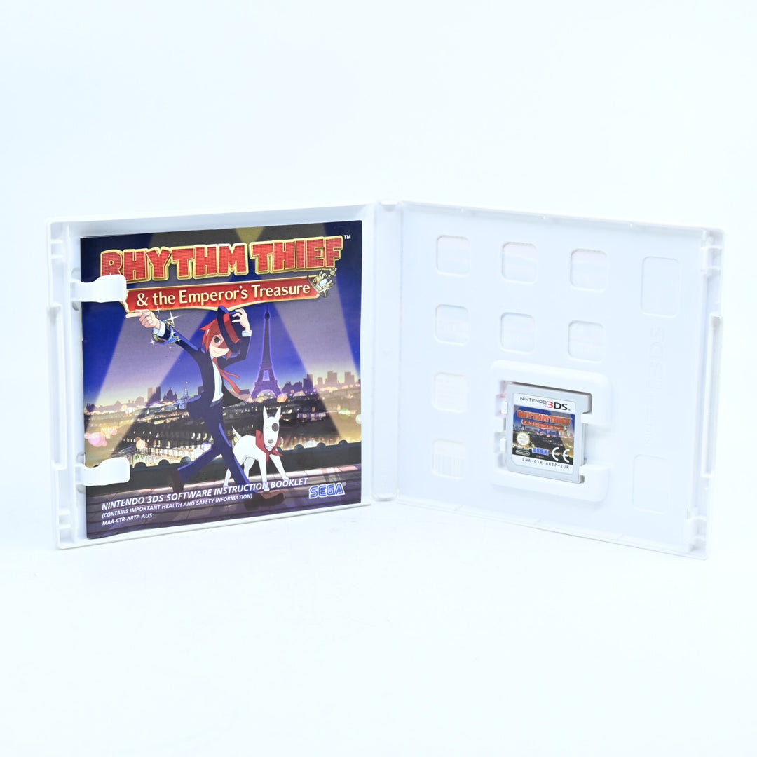 Rhythm Thief & the Emperor's Treasure - Nintendo 3DS Game - PAL + Manual