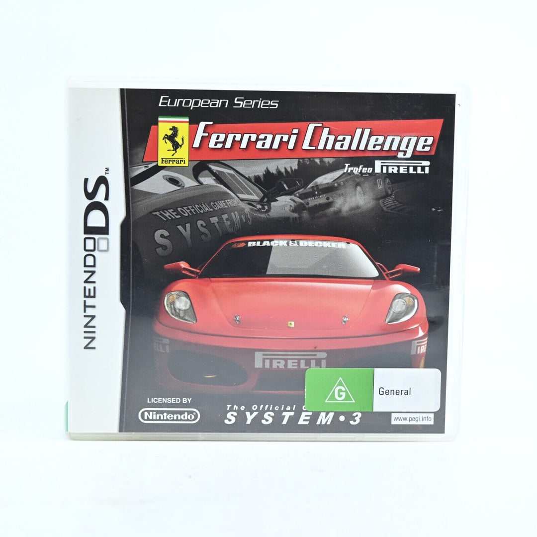 European Series: Ferrari Challenge - Nintendo DS Game + Manual - PAL - FREE POST