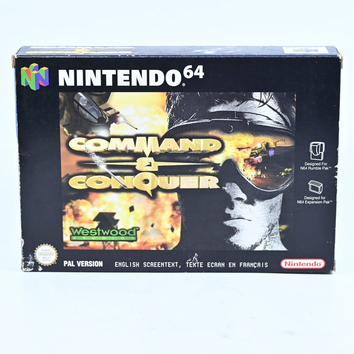 Command & Conquer - N64 / Nintendo 64 Boxed Game - PAL - FREE POST!