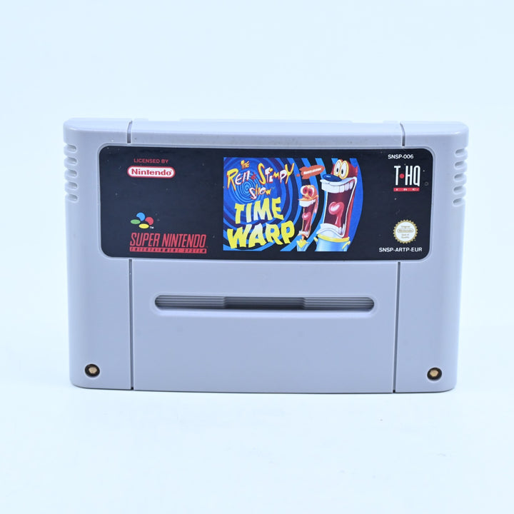 The Ren & Stimpy Show: Time Warp - Super Nintendo / SNES Game - PAL - FREE POST!