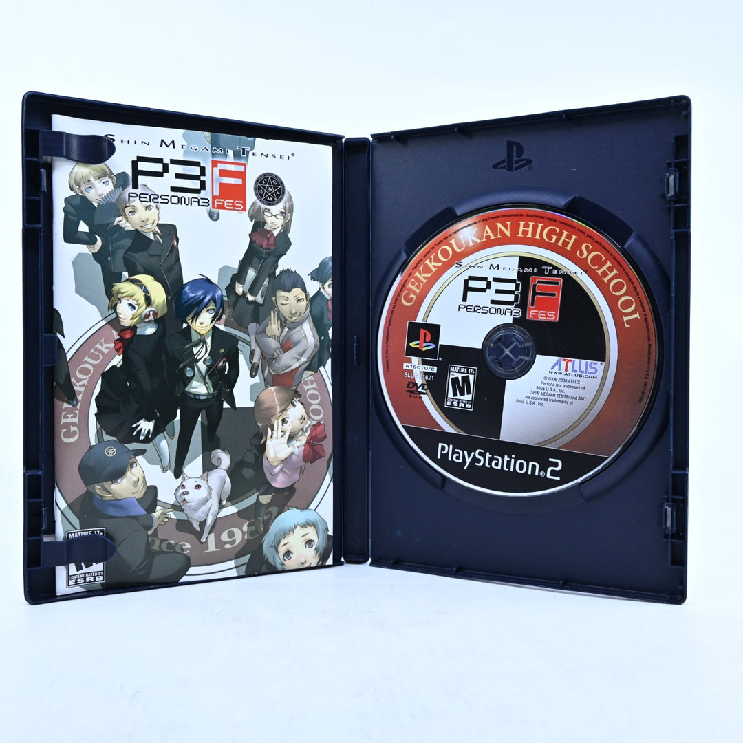 Persona 3 FES - Sony Playstation 2 / PS2 Game + Manual - NTSC-U/C