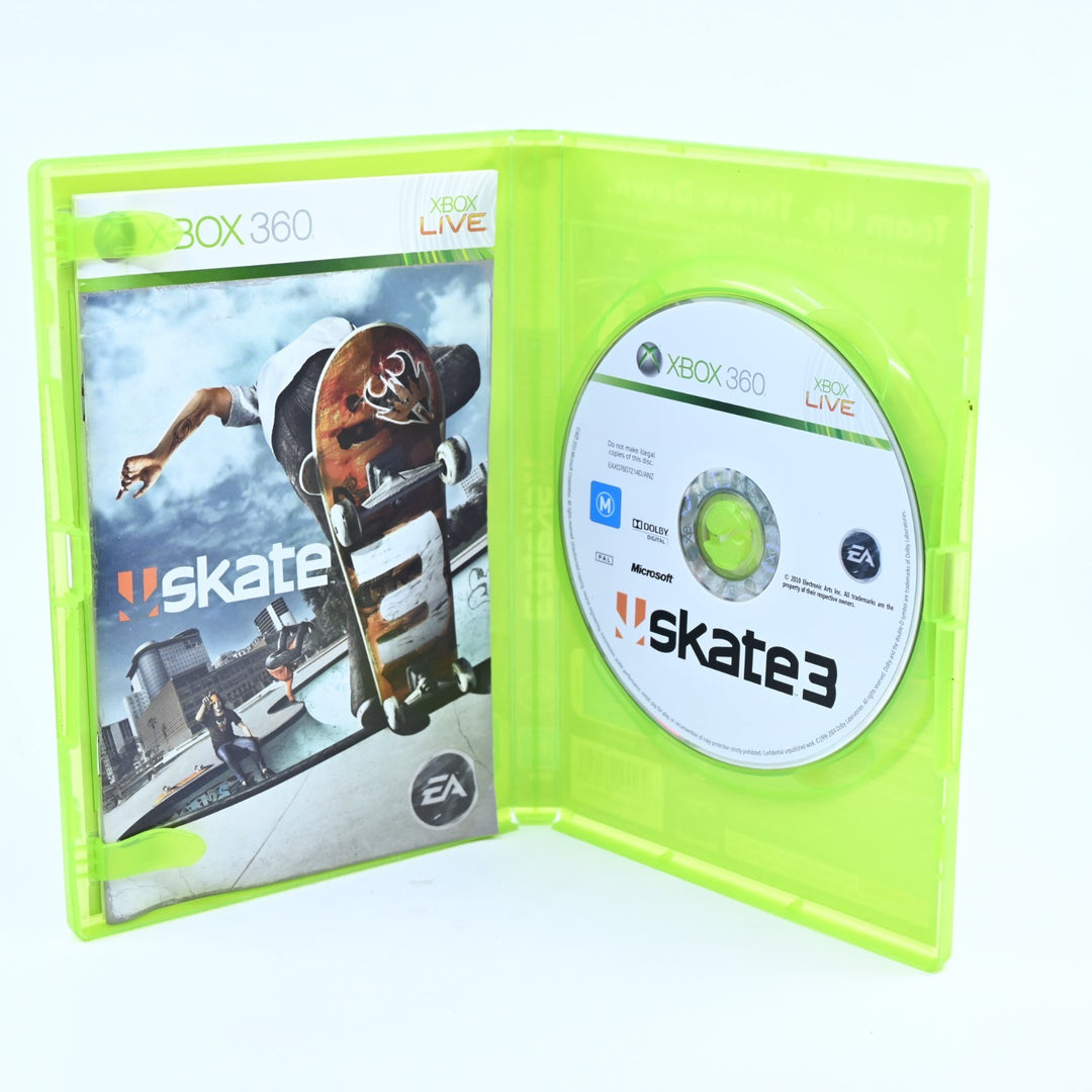 Skate 3 - Xbox 360 Game + Manual - PAL - MINT DISC!