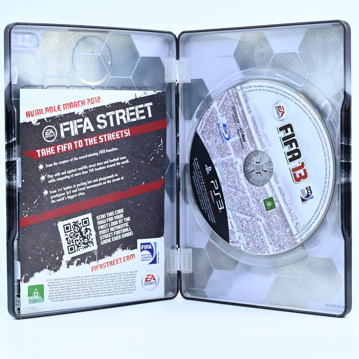 FIFA Soccer 13 - SteelBook - Sony Playstation 3 / PS3 Game + Manual - FREE POST!