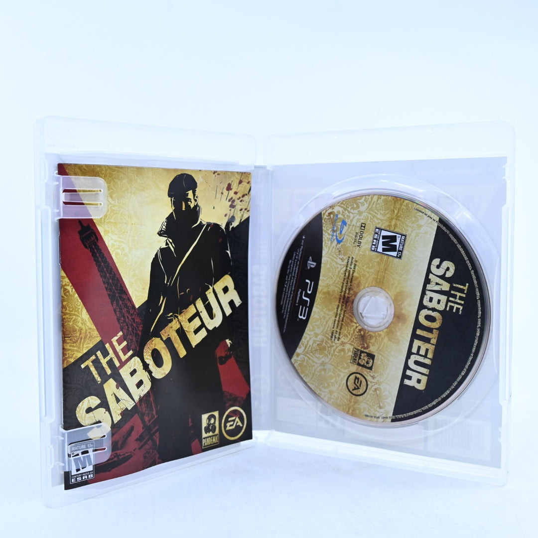 The Saboteur - Sony Playstation 3 / PS3 Game + Manual - MINT DISC!